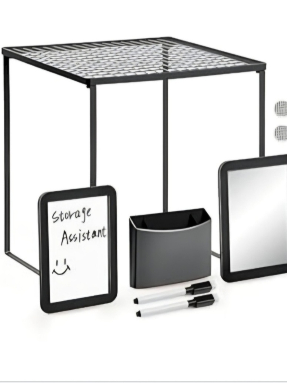 💥💥3 For $30💥💥 Black Mesh Cube Storage Organizer with Accessories For Locker